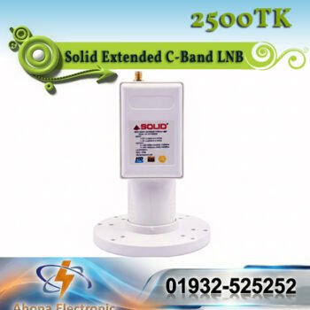 Solid Extended C-Band LNB (5G/WiMAX Filter) – For Bangabandhu Satellite (119.1°E)