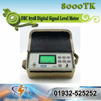 DBC 870B Digital Signal Level Meter (CATV dB Meter) – With Carrying Case